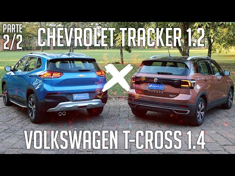 Comparativo: Volkswagen T-Cross x Chevrolet Tracker - Motor Show