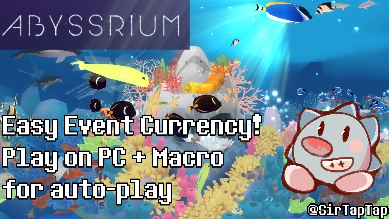 Tap Tap Fish AbyssRium Guide | Automatically get Event Currency & Play on PC! Nox Player & Macros