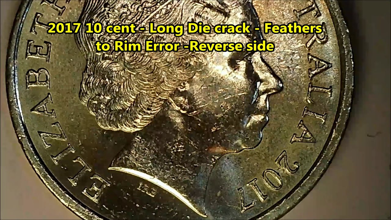 2017 10c 2000 10c Die Crack Errors & 1999 2000 2010 Tail CUD Errors ...