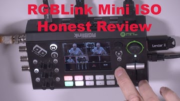A detailed and honest look at the RGBlink Mini ISO 4(5) input vision mixer