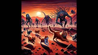 Super Moew Adventure In Mars #funny #cat #meow #cartoon #kitten #animals #cute #youtube