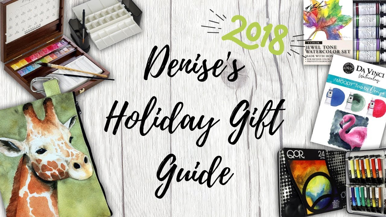Denise's 2018 Watercolor Holiday Gift Guide Gift Ideas from 25250