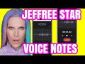 JEFFREE STAR SPILLS THE TEA!!!!!!!