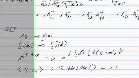 Quantum Field Theory 1-26-Path integrals 2