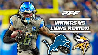 Lions vs. Vikings Week 18 Game Review | PFF