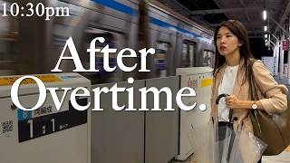 Tokyo Night Routine After Overtime | Midnight Cooking, Beer & a Quiet Night 🍺