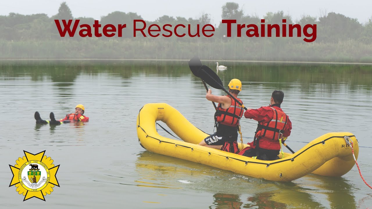 Water Rescue Training with County of Brant Fire - YouTube