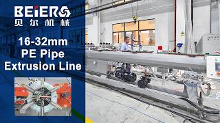16-32mm PE Pipe Extrusion Line with Automatic Coiler, Small Diameter PE Pipe Production Line - BEIER