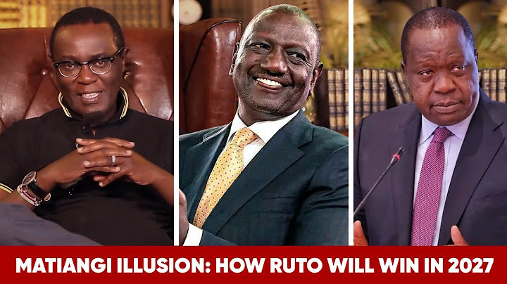 Matiangi Illusion: How Ruto will WIN in 2027