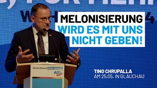 Klare Worte zum EU-Wahlkampf von Tino Chrupalla - 24.05.2024 - Landesparteitag der AfD Sachsen