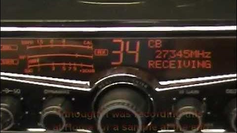 Cobra 29LX with RFX-75 Tune-up Report