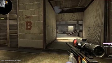 CSGO ESEA 3 man awp kill + insane wallbang (volume warning)