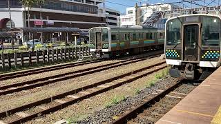 e131系内房線安房鴨川駅発車