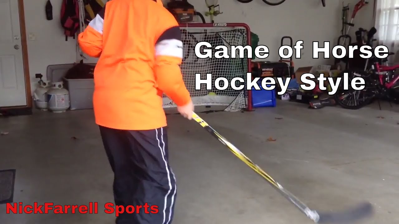 Game of Horse Hockey Style YouTube
