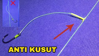 CARA MEMBUAT RANGKAIAN PANCING DASARAN | ANTI KUSUT