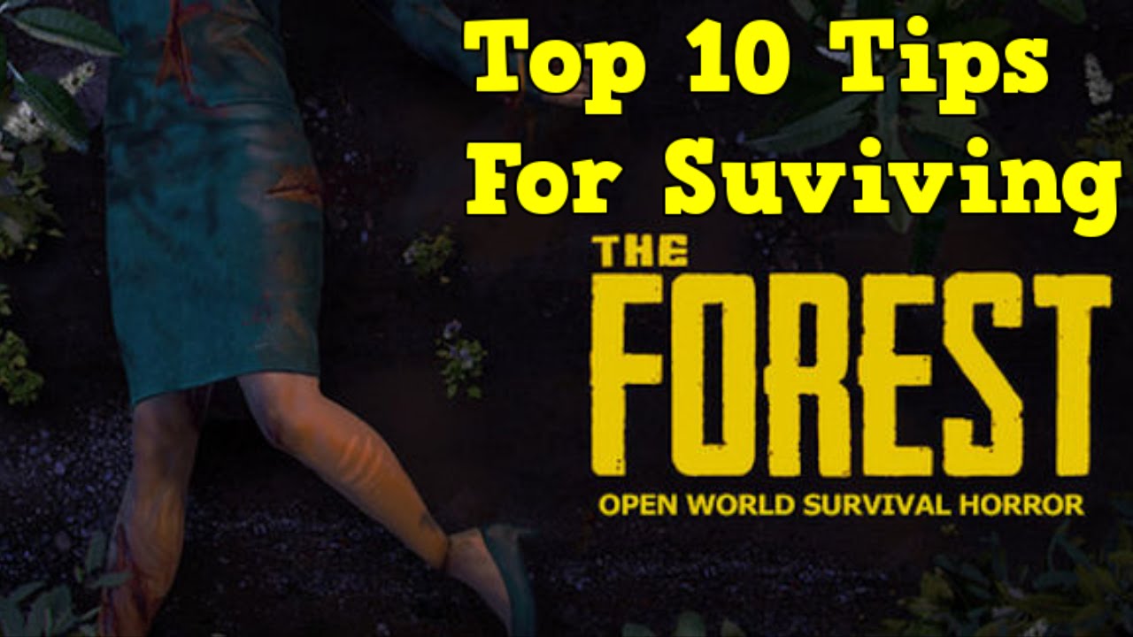 How To Survive The Forest TOP 10 Tips, Tricks & Cheats Best Base