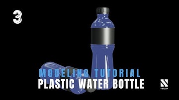 Modeling Plastic Water Bottle Autodesk3dsMax