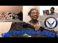 My Air Force BMT Packing List/Job Reveal/Ship Date 2022