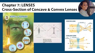 10th Sts | Science 1 | Lenses - Cross Section of Convex & Concave