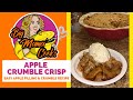 APPLE CRUMBLE | Apple Crisp | Delicious Apple Filling &amp; Crumble Recipe #bigmamacooks #applecrumble