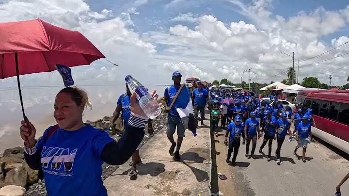 NOMINATION DAY IN GUYANA #ELECTION TIME AGAIN