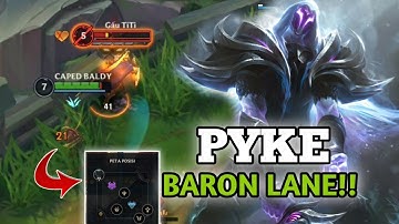 SOLO Q|| PYKE IN BARON LANE!! LOSE OR WIN {Wildrift}