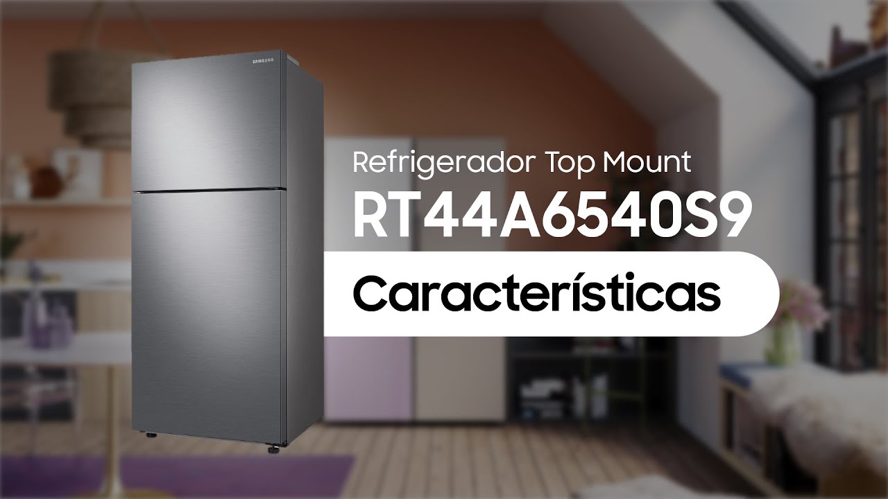 Refrigerador Samsung Congelador Superiror 16 Pies Rt44A6304S9/em Silver