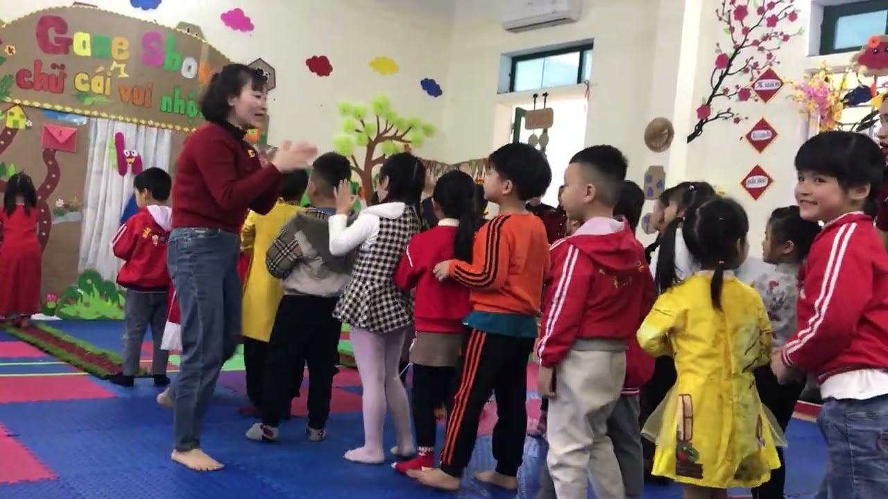 Tiết dạy mẫu: trò chơi chữ cái H-K
