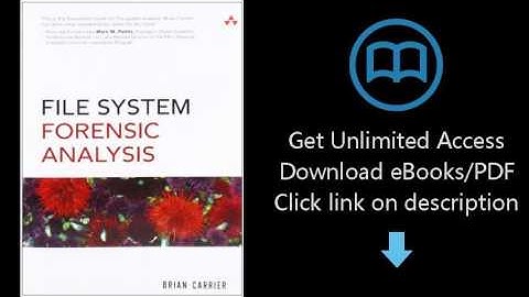 Download File System Forensic Analysis PDF