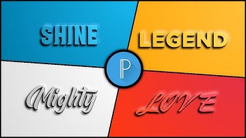 How to make Glossy Text on Android | Pixellab Text Tutorial - @TECHGHOR