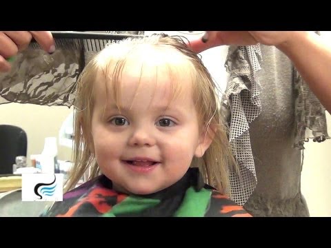 How to Cut Fun Little Girls Hair - Cute Toddler Hairstyles By RaDona