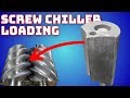 How screw chillers control load