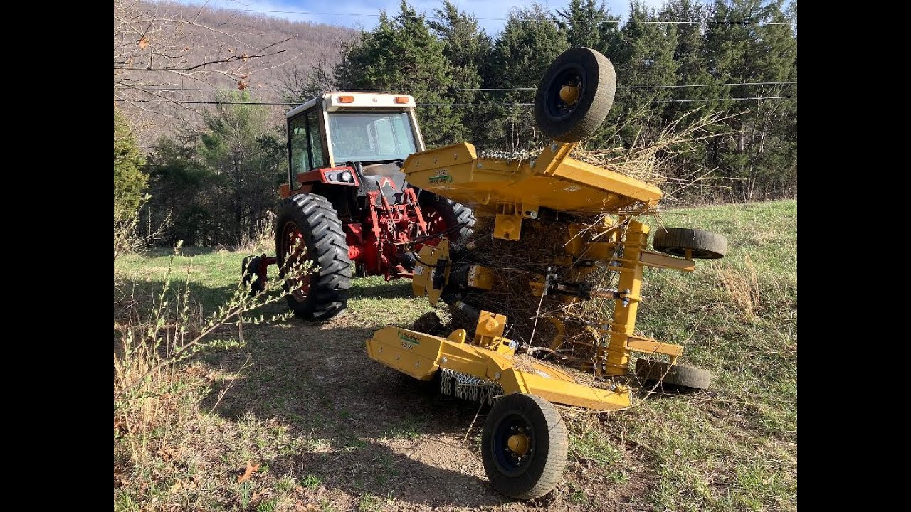 Bush-Wacker MD144 - New Purchase & Review - 12ft Flex Wing Rotary Cutter