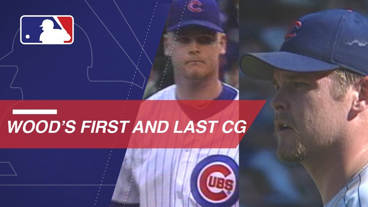 A look at Wood's first and last MLB complete games
