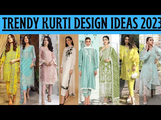 Share 214+ new trendy kurtis 2023