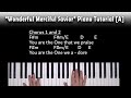 Wonderful, Merciful Savior (Selah) Piano Tutorial [A]