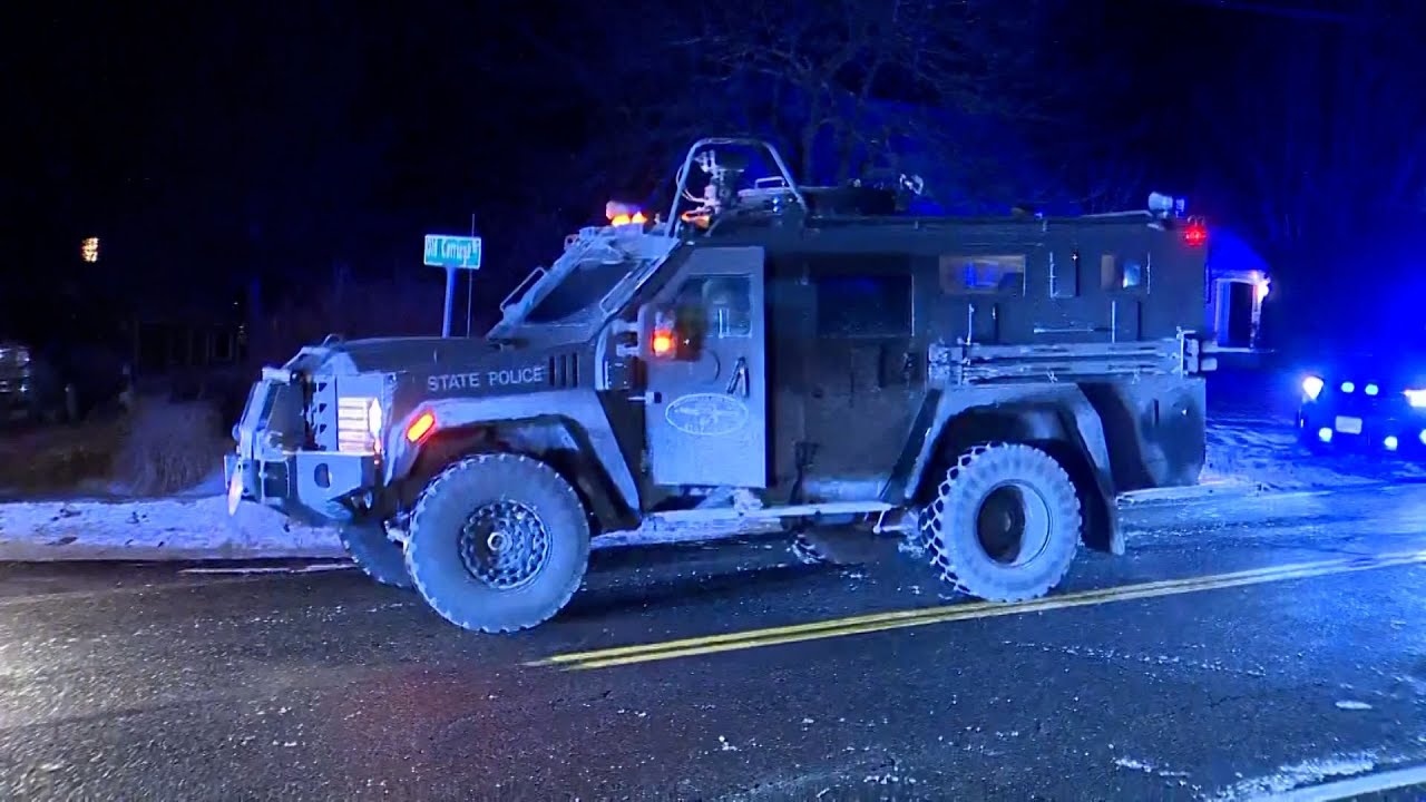 Mass. police officer recovering after being shot by barricaded suspect ...