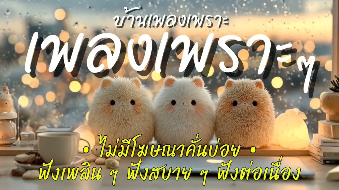 รวมเพลงเพราะๆ ฟังสบายๆ  2025 ไม่มีโฆษณาคั่นบ่อย  EP.40 | บ้านเพลงเพราะ