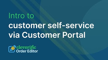 Introducing Customer Portal