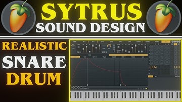 Sytrus Snare Drum Sound Design | FL Studio 20 Tutorial
