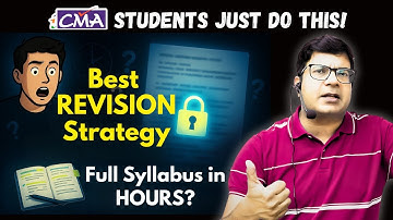 CMA Exam Revision Plan: Smart Strategy for Guaranteed Success #revision