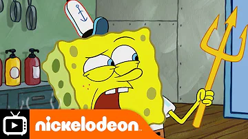 SpongeBob SquarePants | Trident Trouble | Nickelodeon UK