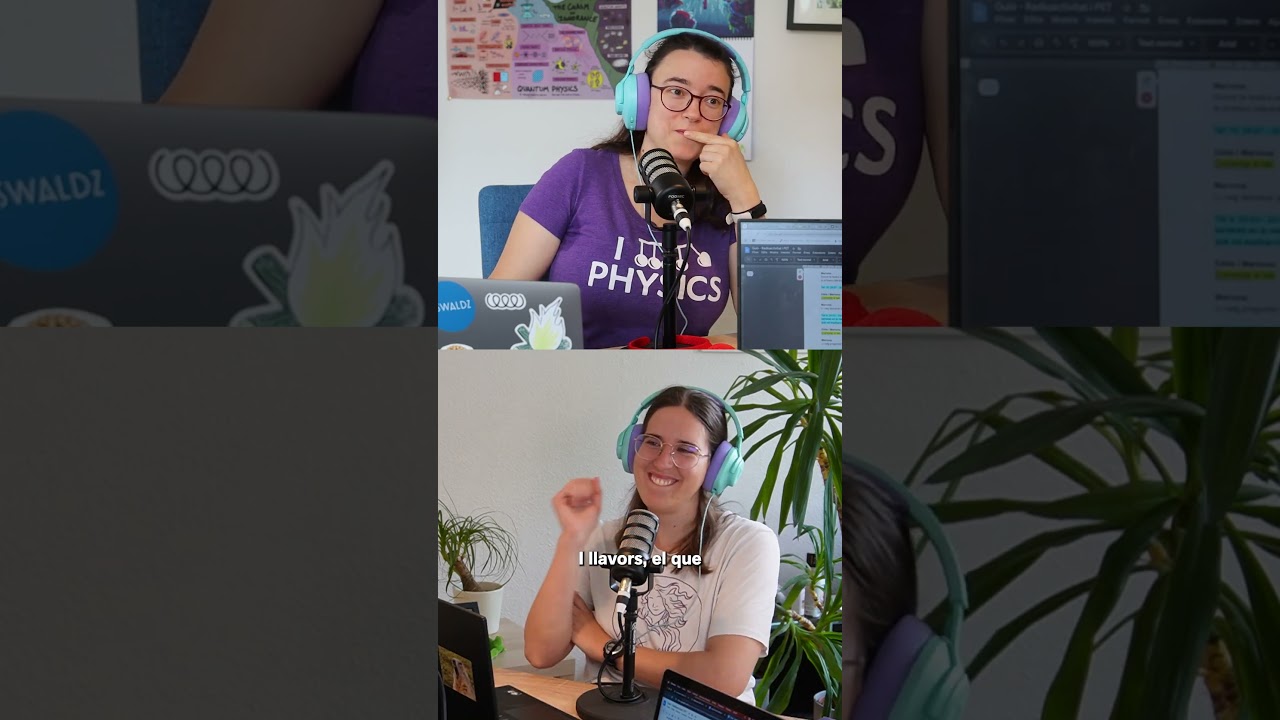 Dones estudiant física, les volem totes!  #ciènciaencatalà #podcast @fcri_cat