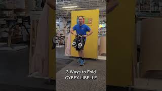 3 ways to fold the Cybex Libelle