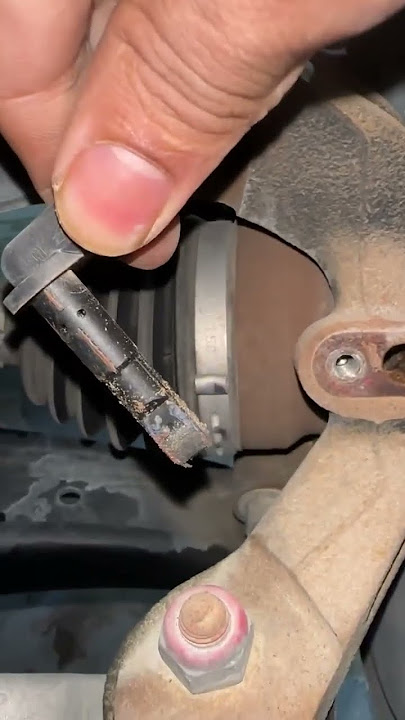 ABS Light On Dirty Wheel Speed Sensor