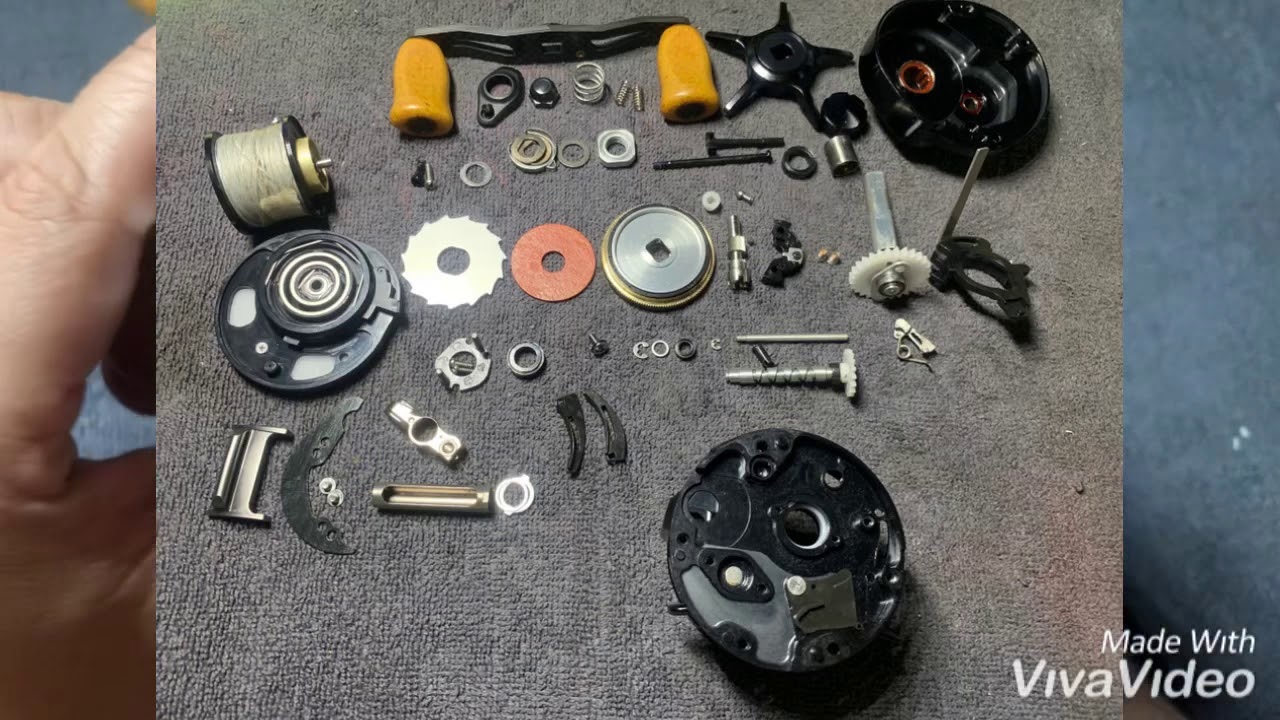 Daiwa Ryuga sv2019 ผ่าอัพเกรดลูกปืนไล่น้ำมันจารบีใหม่