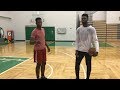 Playing Boston Celtics Jaylen Brown 1 on 1 *must watch*