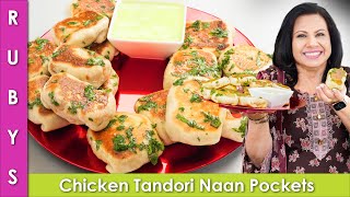 Chicken Tandoori Naan Pockets Iftar Special Ramadan 2023 Recipe in Urdu Hindi - RKK