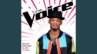 Sure Thing (The Voice Performance) - Malik Davage