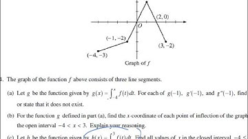 Calculus AB 2005 problem #4 part c form B